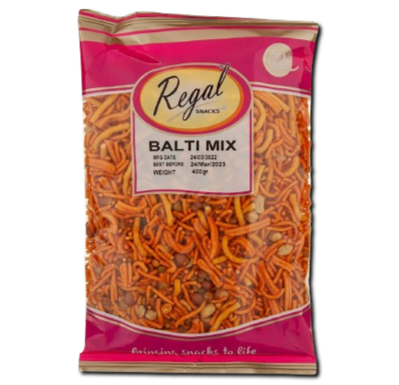 Regal Balti Mix – Pack Crackers 375 g – savoury crackers; Crackers Salty and Healthy