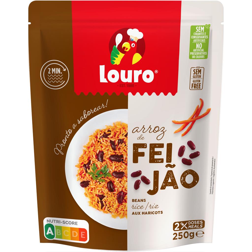 Louro Ready to Eat Rice and Beans 250g