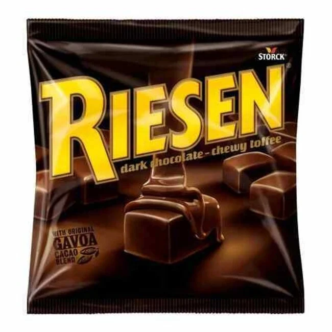 Riesen Dark Chocolate Chewy Toffee 110g Storck