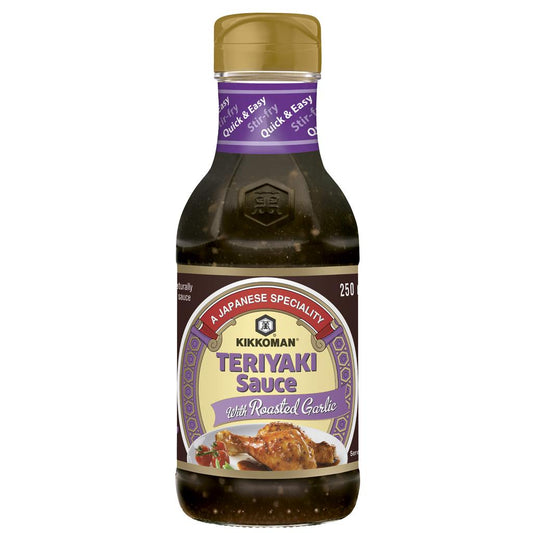 Kikkoman Roasted Garlic Teriyaki Sauce 250ml