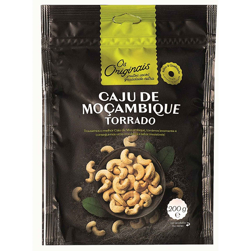 Roasted cashews from Mozambique The Originals 200 g premium creamy cashew nuts
