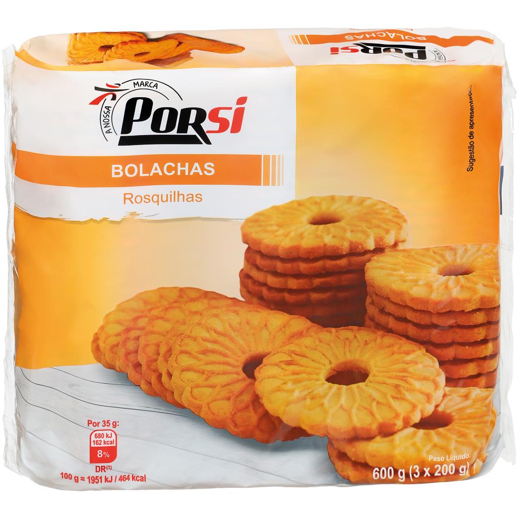 Porsi Rosquilhas Biscuits 600g