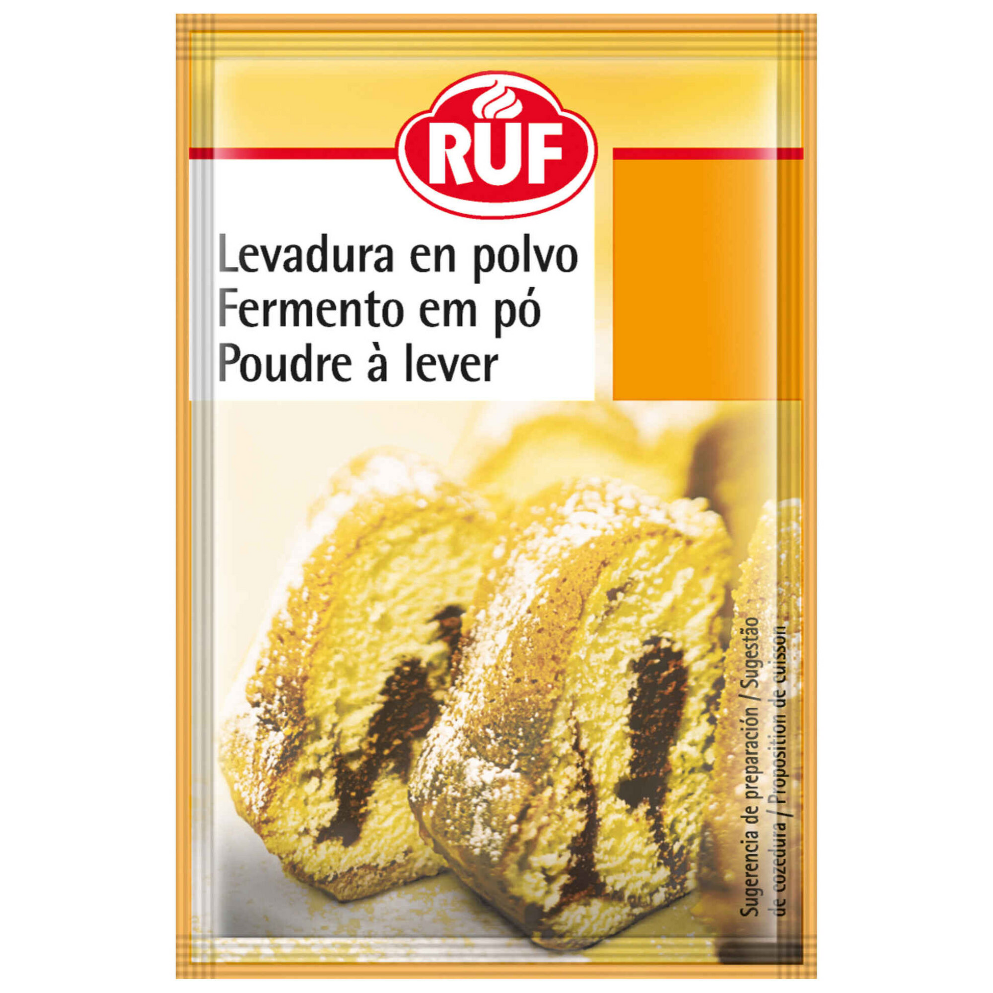 Ruf Baking Powder 15g 6 pack sachets raising agent baking ingredient cakes muffins baking essentials