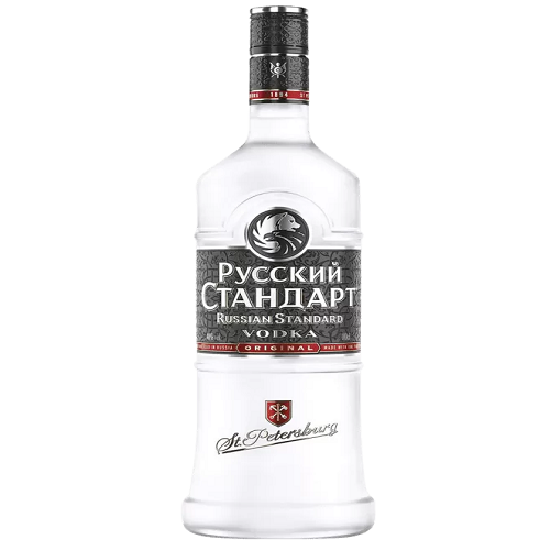 Russian Standard Vodka – Russian Standard Vodka – 1 L Bottle 1L (40% AVB) – 1L – 40% AVB – Vodka – Spirits – South African Products