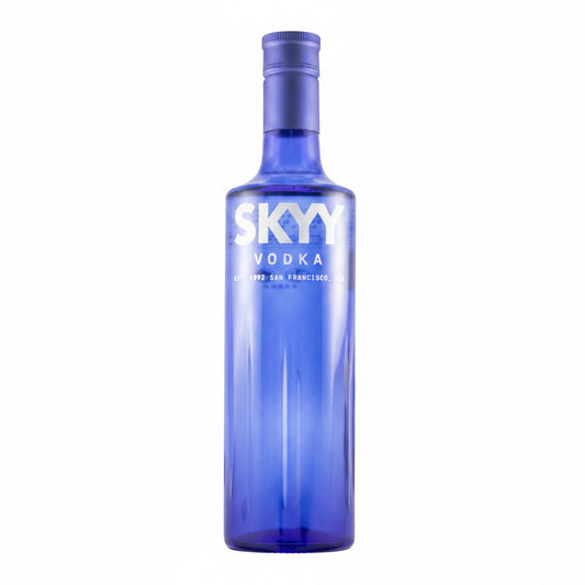 SKYY Vodka 700ml 40% ABV smooth American vodka for Martinis, Mules, cocktails and refreshing mixed drinks