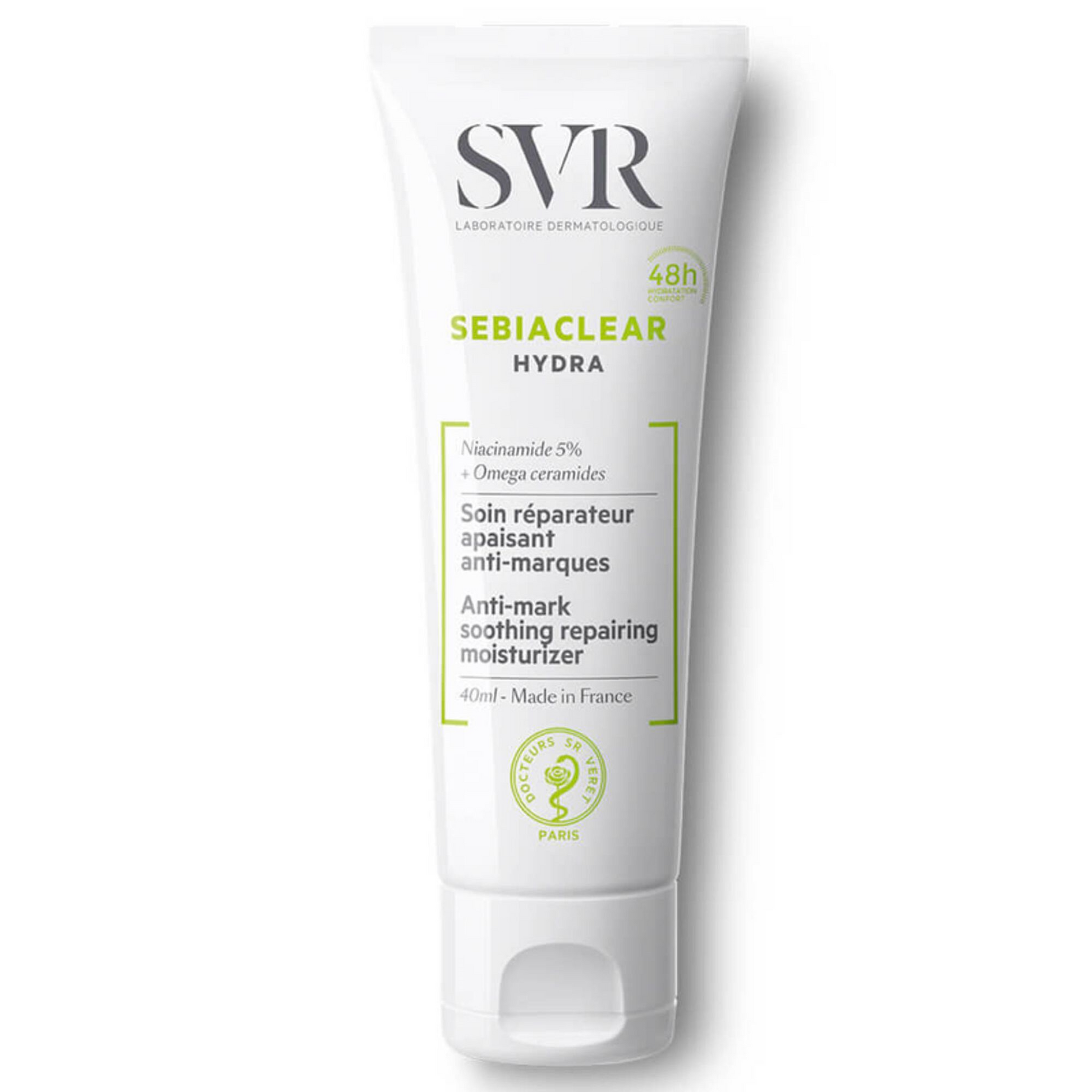 SVR Sebiaclear Hydra 40ml anti mark soothing repairing cream acne prone skin skincare Beauty Hygiene and Personal Care