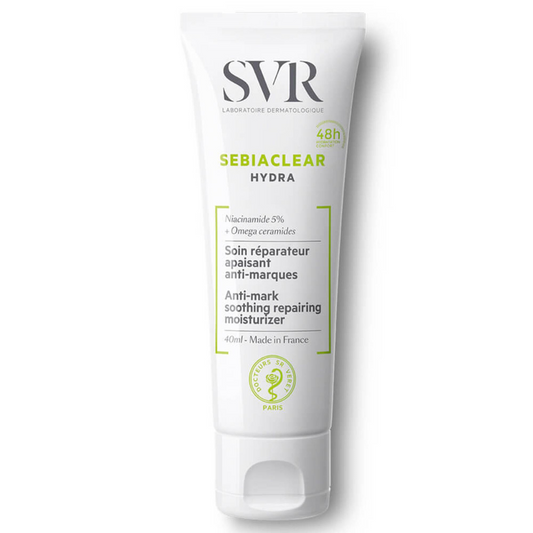 SVR Sebiaclear Hydra 40ml anti mark soothing repairing cream acne prone skin skincare Beauty Hygiene and Personal Care