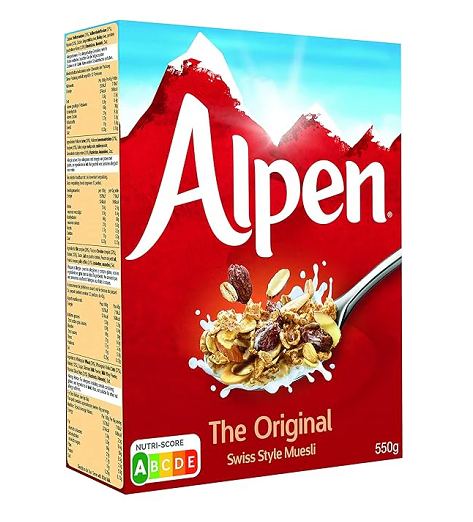 Alpen The Original Swiss Style Muesli 550g