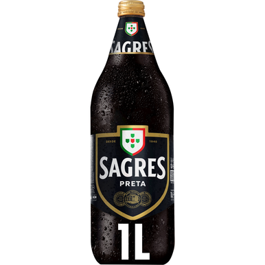 Sagres Black 1L 4.1% ABV