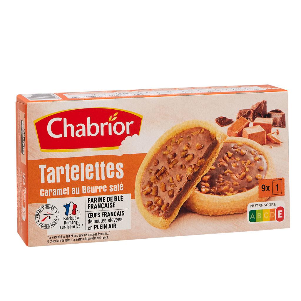 Chabrior Salted Caramel Tartlets 125g