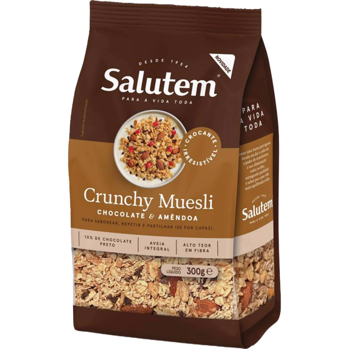 Salutem Crunchy Muesli with Chocolate and Almonds 300g