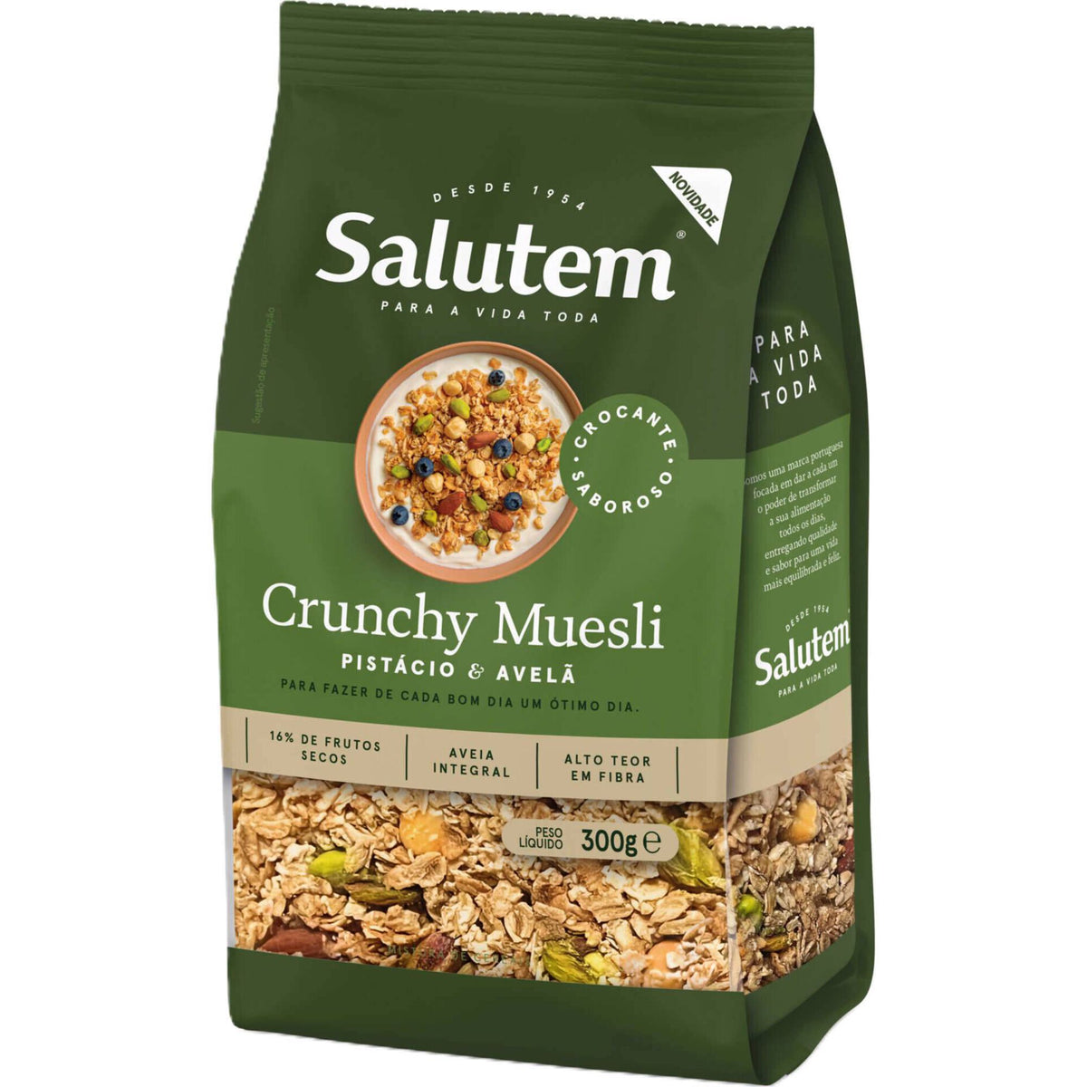 Salutem Crunchy Muesli with Hazelnut and Pistachio 300g