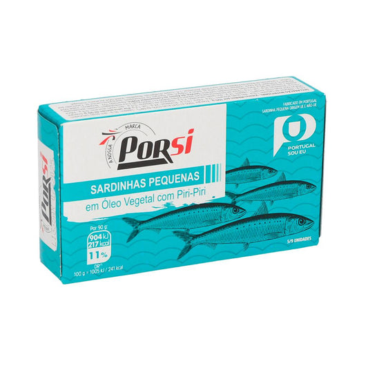 Porsi Sardines in Spicy Oil with Piri Piri 90g