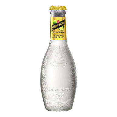 Schweppes Premium Tonic Water with Lime 200ml
