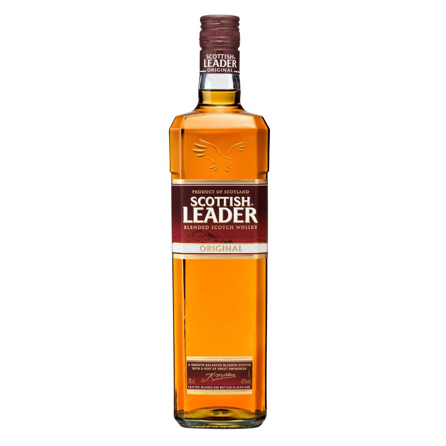 Scottish Leader Blended Scotch Whiskey – 700ml Bottle (40% ABV)