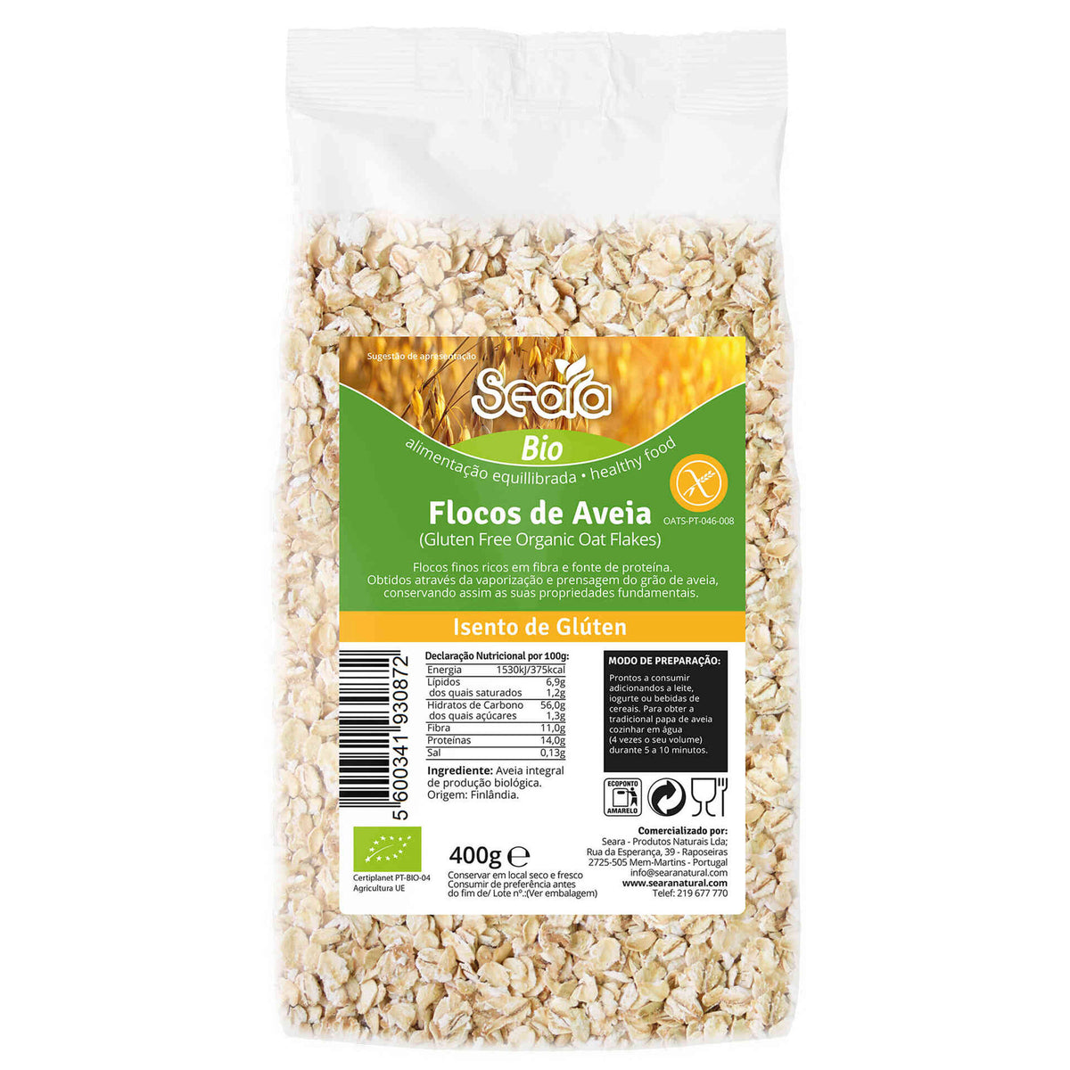 Seara Fine Oat Flakes 400g