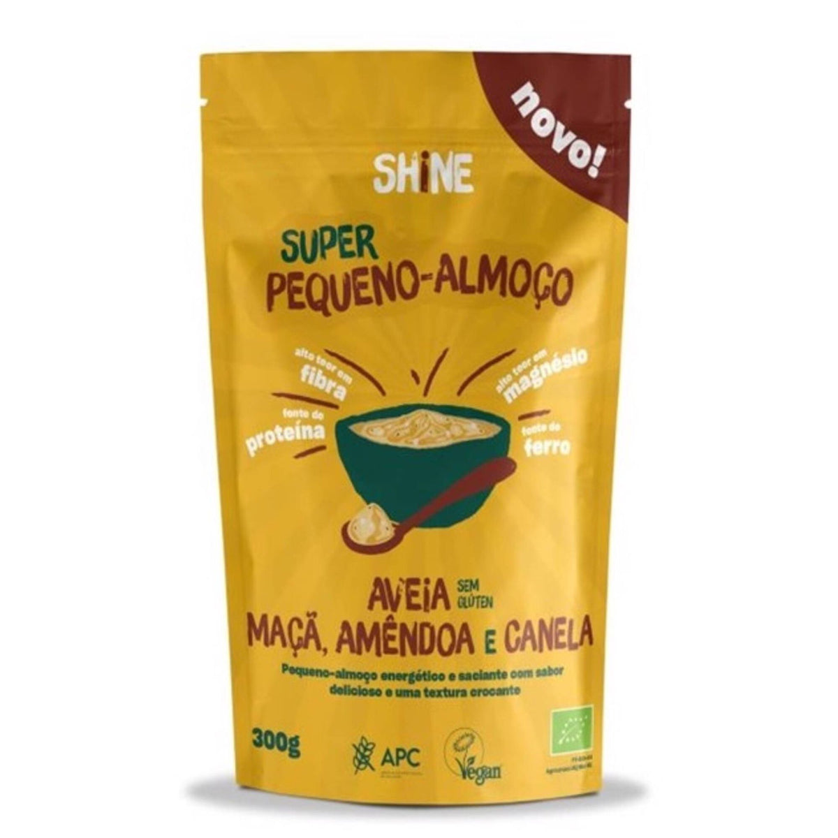 Shine Gluten Free Porridge Apple Almond and Cinnamon 300g