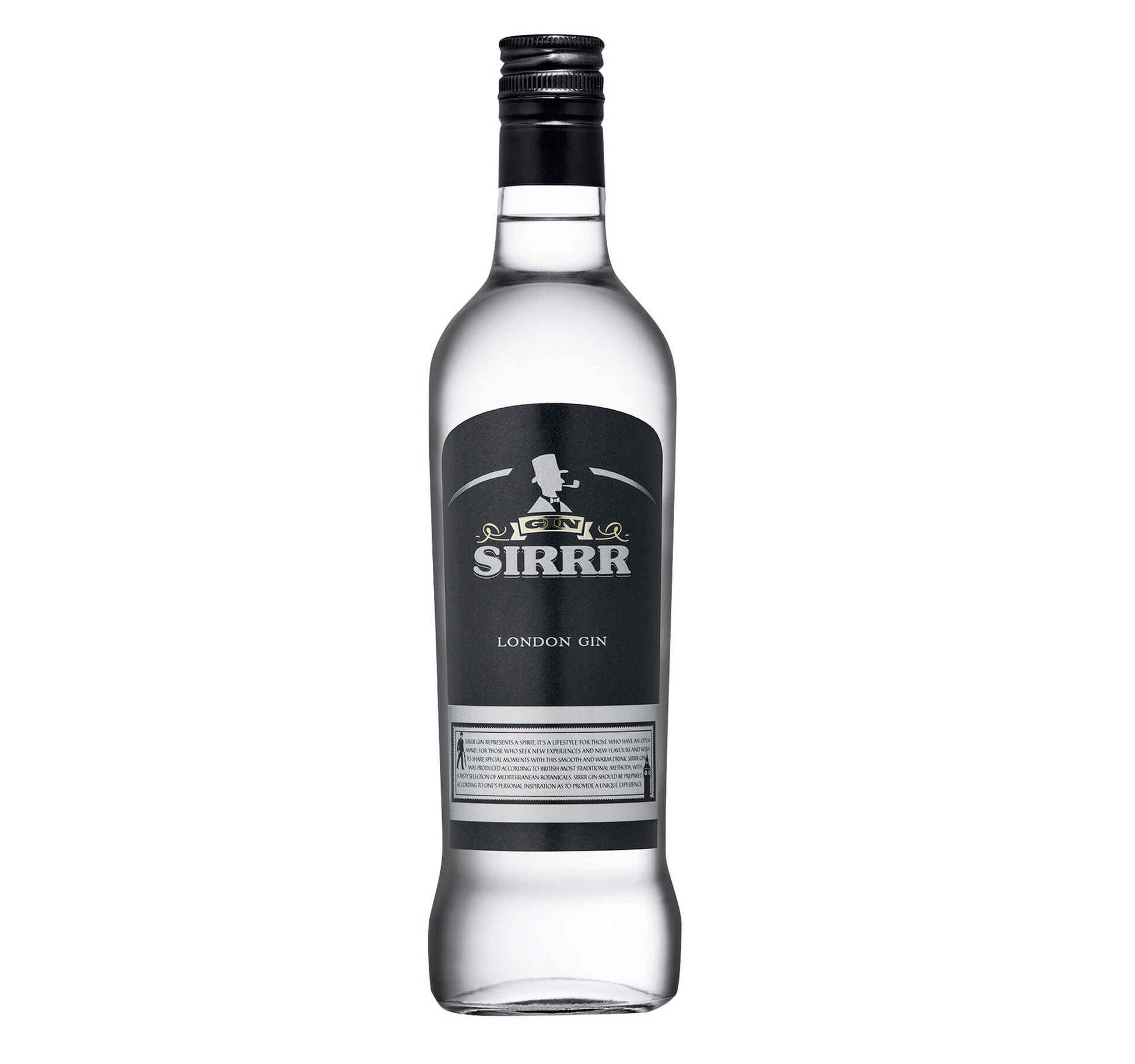 Sirrr Gin 700ml 37.5% ABV Portuguese London Dry Gin by Caves da Montanha Top Rated Gins