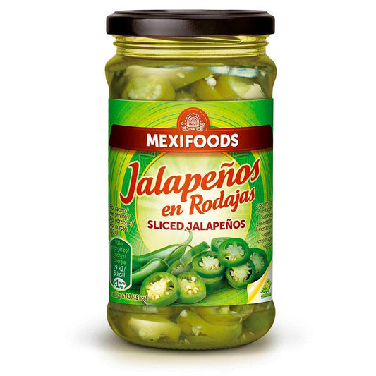 Mexifoods Sliced Jalapeños 225g