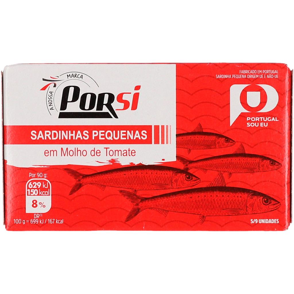 Porsi Small Sardines in Tomato Sauce 90g
