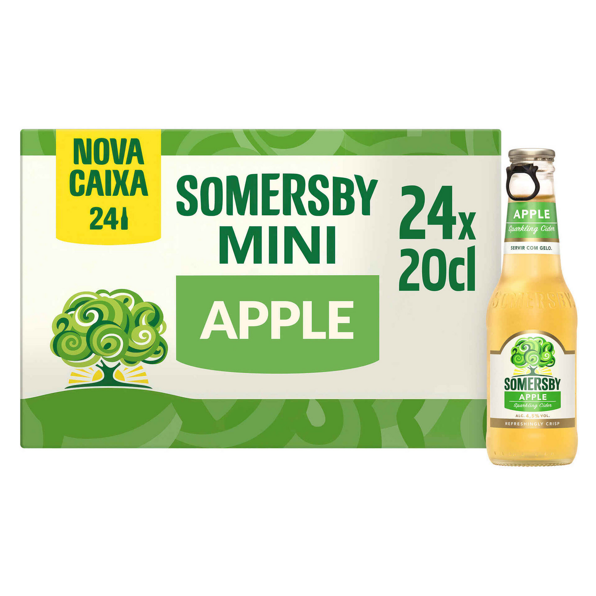 Somersby Apple Cider 24 Pack 200ml cans – crisp refreshing cider – Apple Ciders