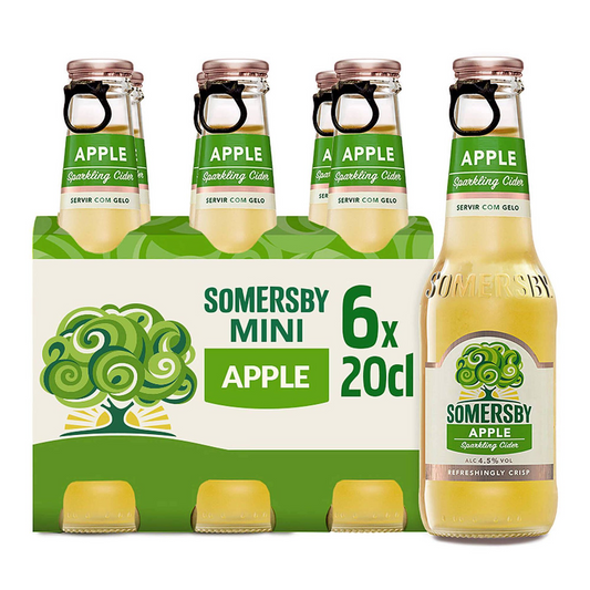 Somersby Apple Cider – 6 Pack (200ml Bottles, 4.5% ABV)
