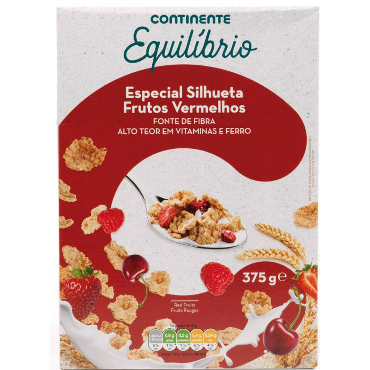 Special Silhouette Cereal with Red Fruits 375g