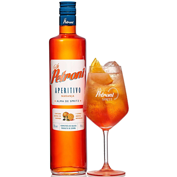 St Petroni Aperitivo 75cl Spanish Albariño wine aperitif premium aperitifs appetizers and vermouth festive spirits alcohol gift