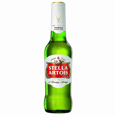 Stella Artois Beer 330ml 5% ABV