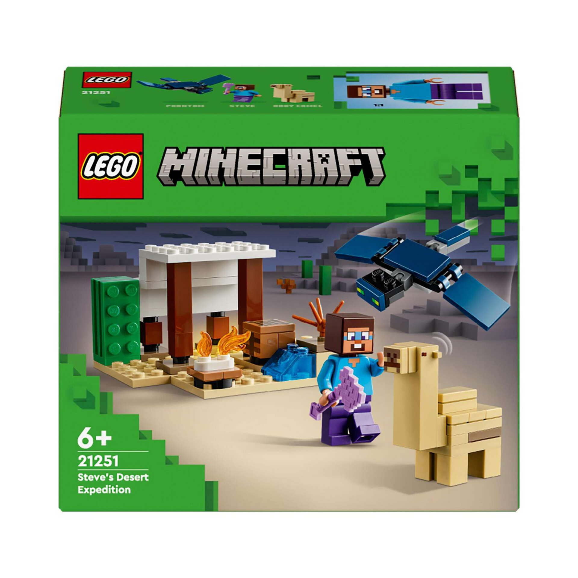 Steve's Desert Expedition 21251 LEGO Minecraft – The Yum Family Shop