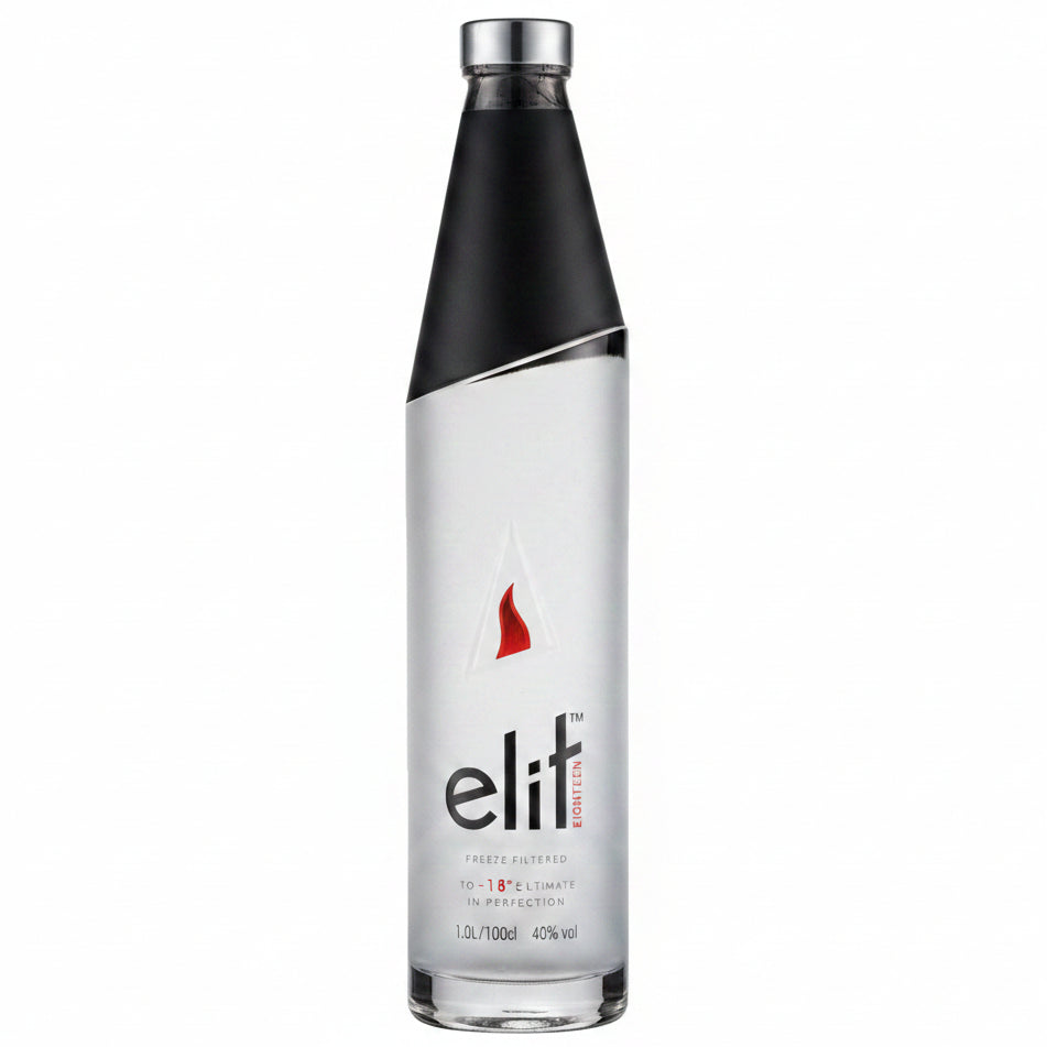 Stolichnaya Elit Vodka 1L 40% ABV ultra-premium freeze-filtered vodka for Martinis, gifting and serving chilled