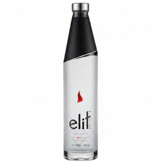Stolichnaya Elit Vodka 1L 40% ABV ultra-premium freeze-filtered vodka for Martinis, gifting and serving chilled