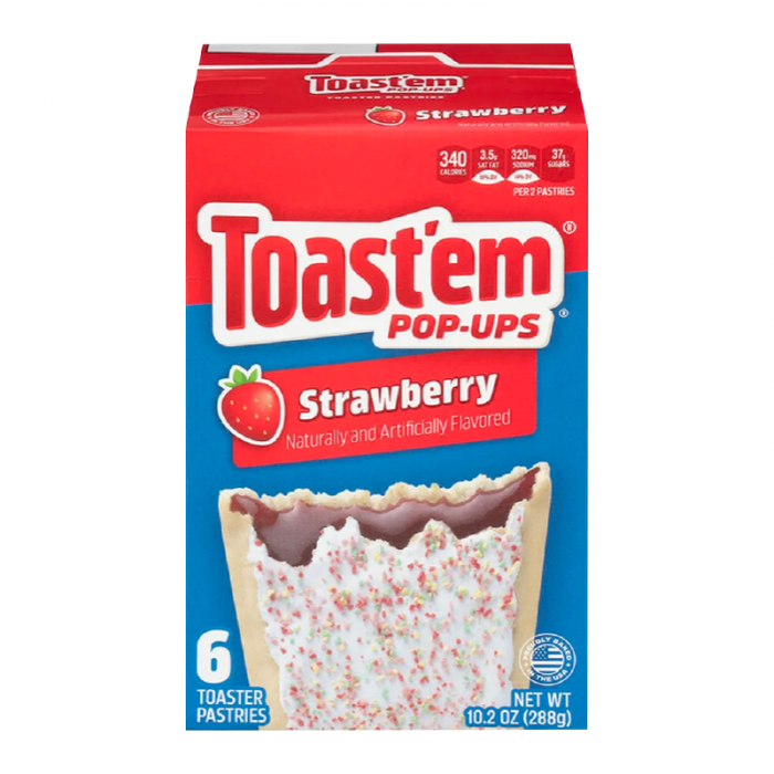 Toast'em Pop-Ups 6 Strawberry 288g