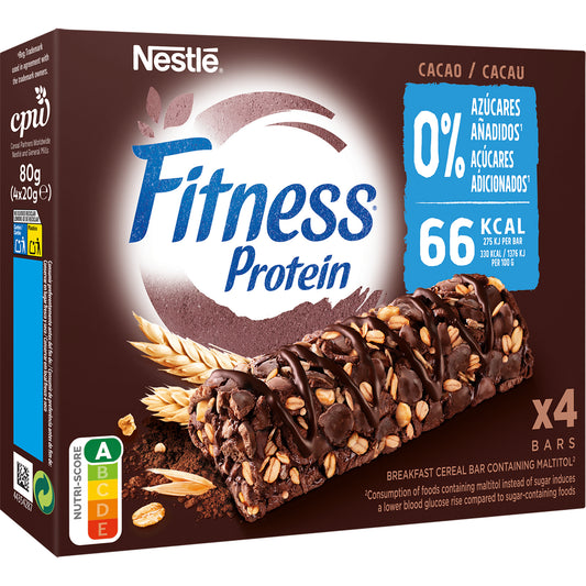 Nestlé Fitness Protein Cocoa Bars 80g