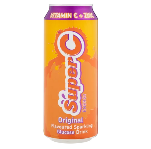 Super C Sparkling Orange Glucose Drink 500ml