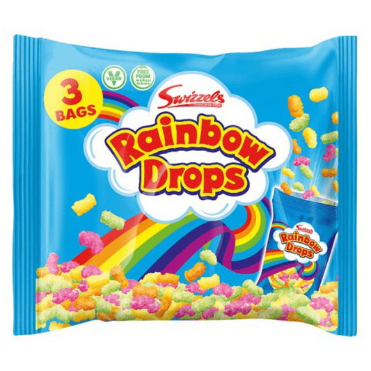 Swizzels Rainbow Drops 3 Pack 96g