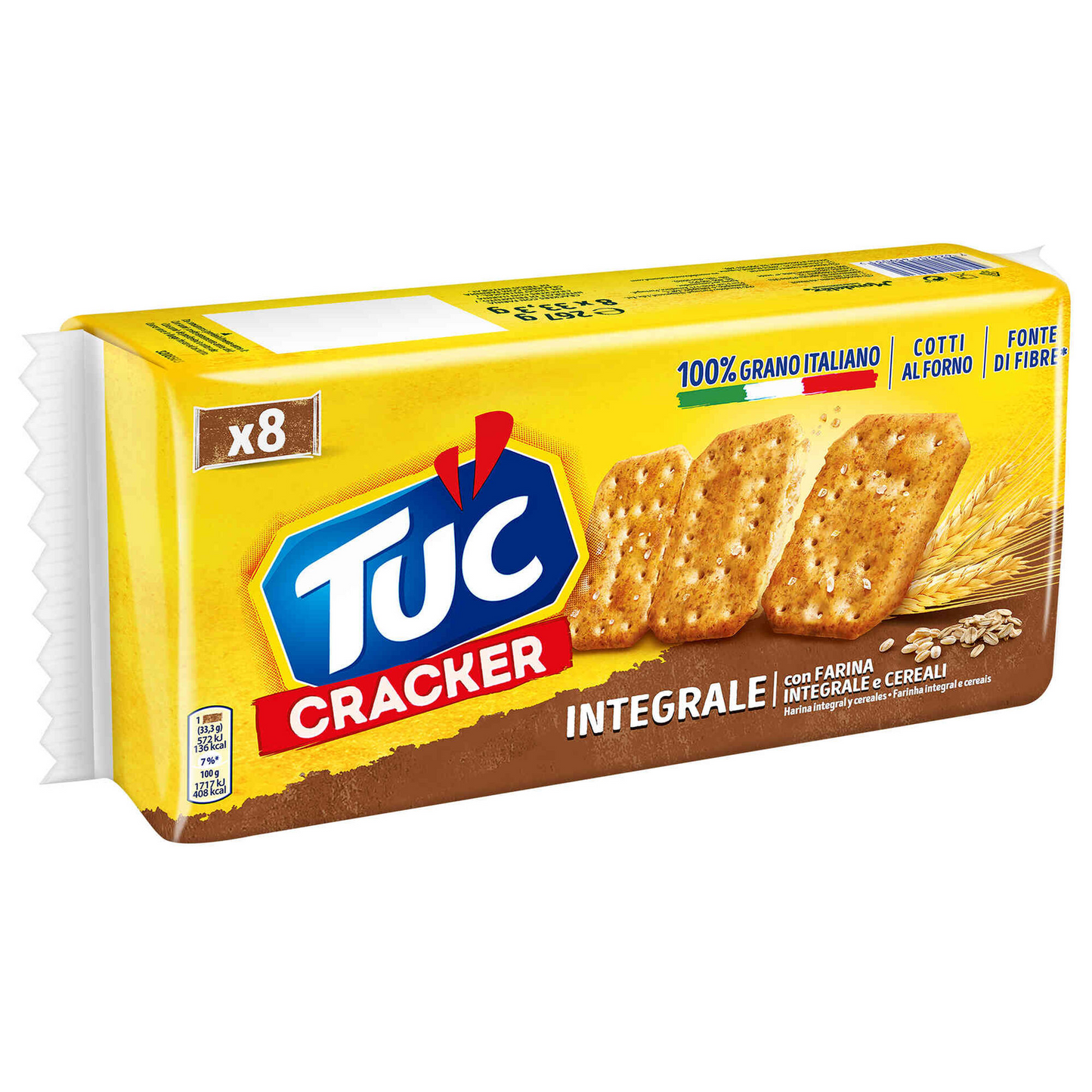 TUC Wholemeal Crackers 267 g crisp baked wholemeal crackers