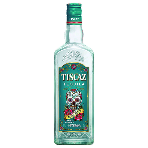 Tiscaz Blanco Tequila – 700ml Bottle (40% ABV) | Crisp & Fresh Mexican White Tequila