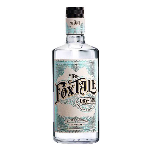 The Foxtale Dry Gin 700ml 40% ABV Portuguese botanical gin with juniper cardamom and orange Top Rated Gins