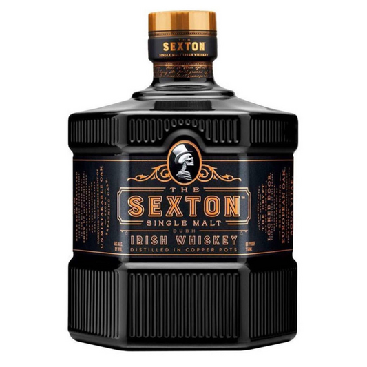 The Sexton Single Malt Irish Whiskey 700ml 40% ABV Oloroso sherry cask whiskey with dried fruit honeycomb toasted nuts spice and subtle oak