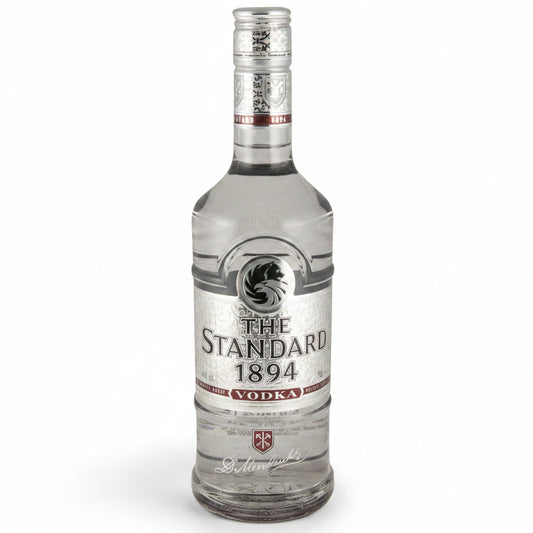 The Standard 1894 Vodka 700ml 40% ABV premium vodka for Martinis, cocktails, serving chilled and home bars
