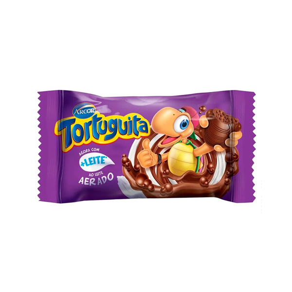 Tortuguita Aero bubble chocolate 11.5g mini turtle shaped chocolate bar Mini Degrees Chocolate and Snack Bars and Nougat