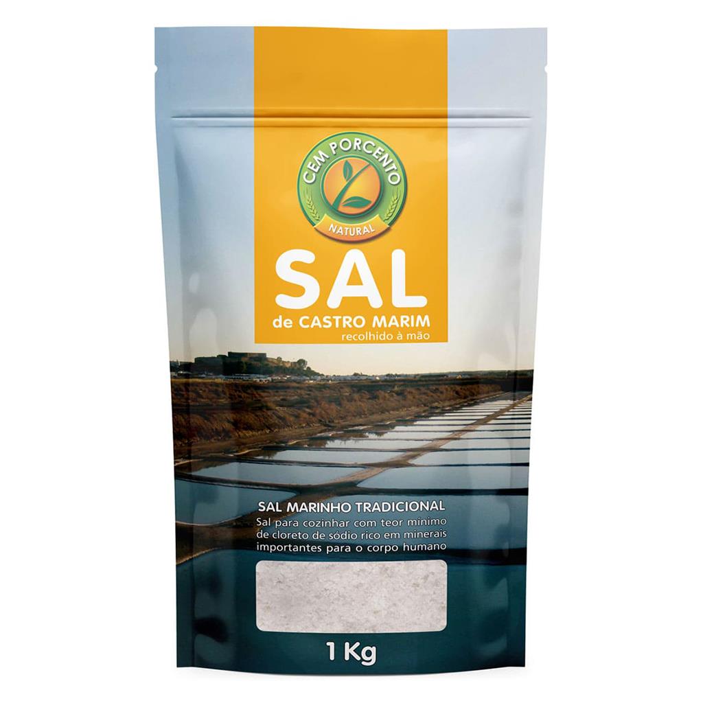 Cem Porcento Traditional Castro Marim Salt 1kg