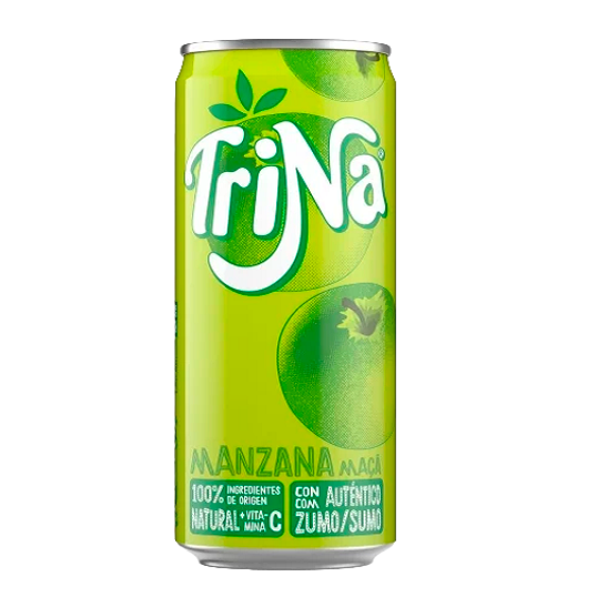 Trina Apple Tizer Sparkling 330ml apple soda fruit soft drink fizzy beverage carbonated drink refreshing apple soda Europe