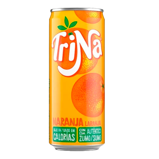 Trina Orange Tizer 330ml orange soda fruit soft drink fizzy beverage carbonated drink refreshing orange soda Europe