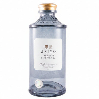 Ukiyo Japanese Rice Vodka 700ml 40% ABV