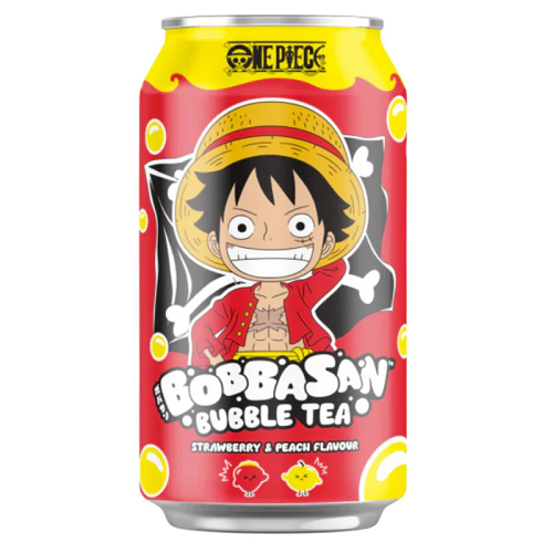 Dragon Ball Super Bobbasan Ultra Ice Tea Strawberry and Peach 320ml