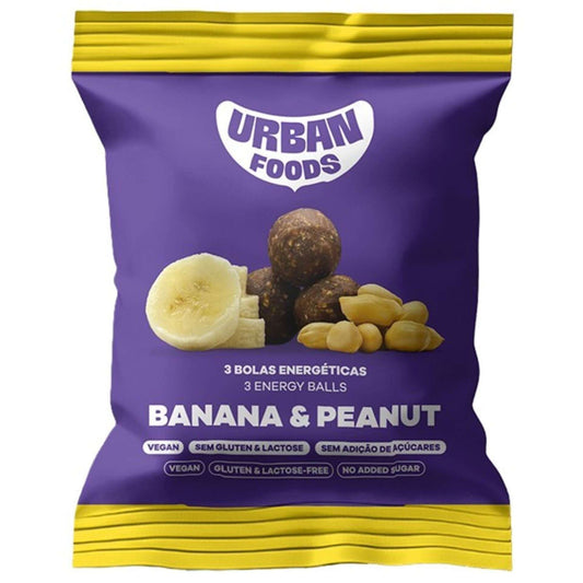 Urban Foods Banana and Peanut Energy Balls 38g