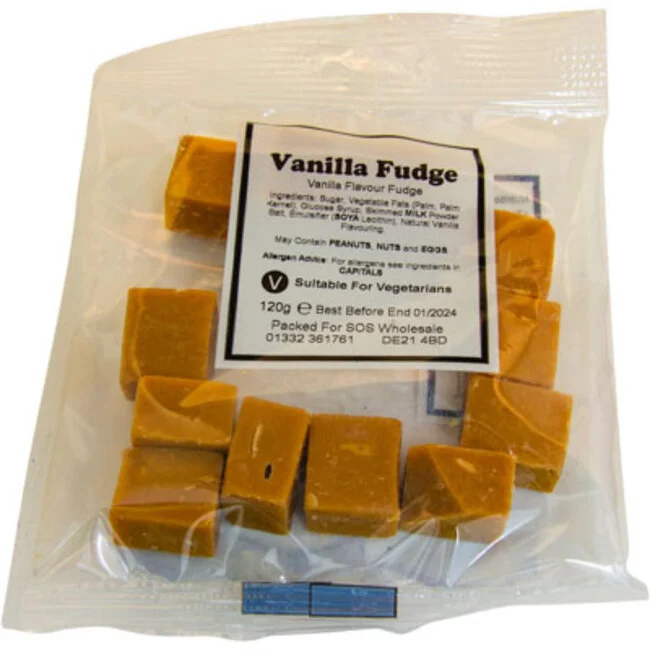 Vanilla Fudge 100g Value Sweets