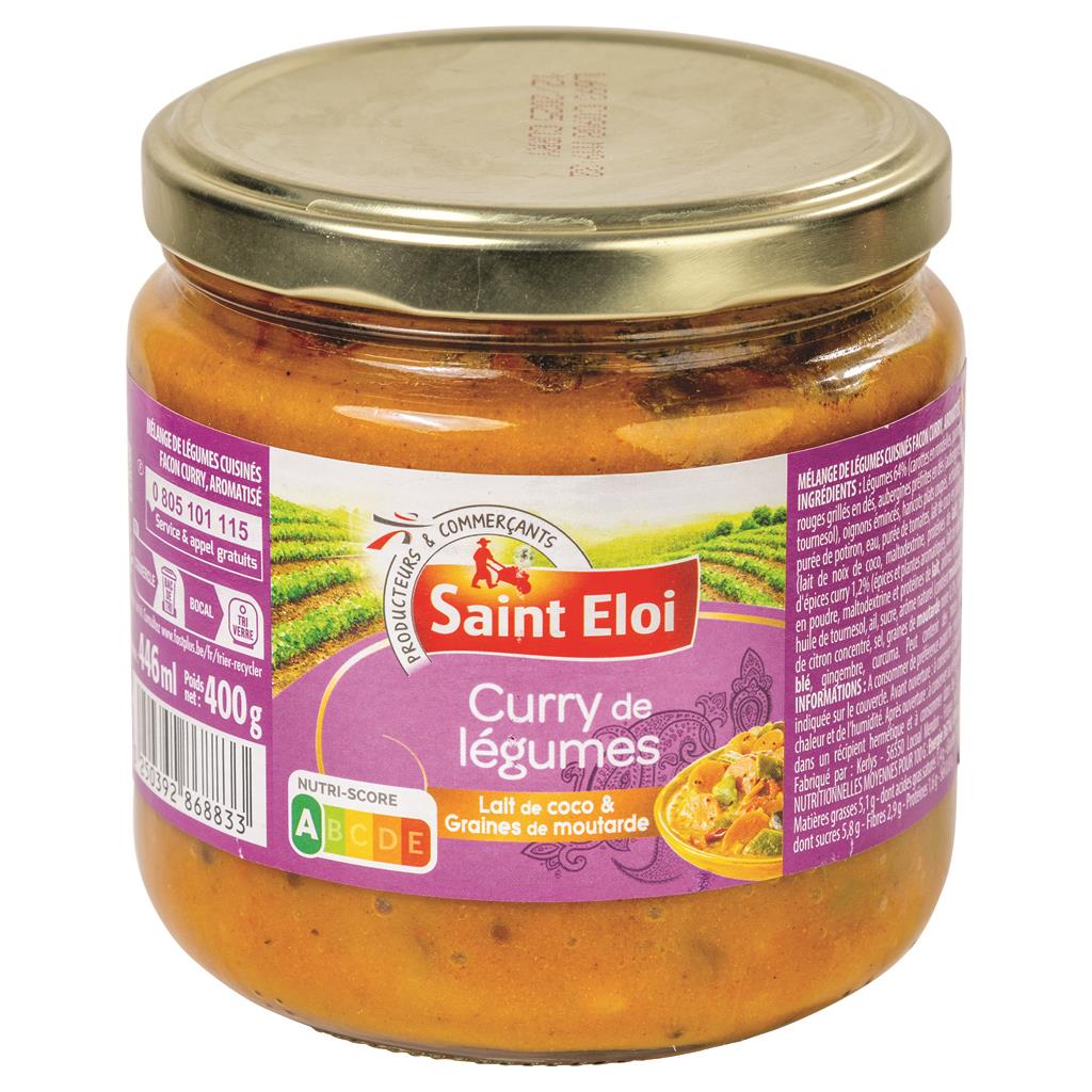 Saint Eloi Vegetable Curry 400g
